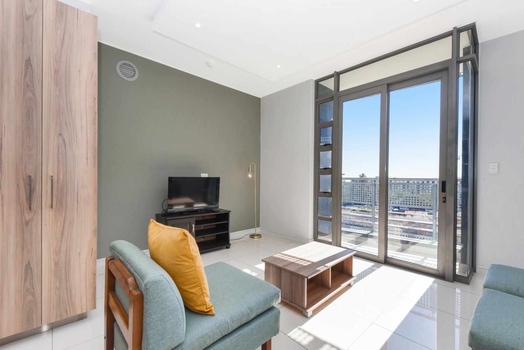 יוהנסבורג The Median Rosebank Luxury Apartment - Building With Generator מראה חיצוני תמונה