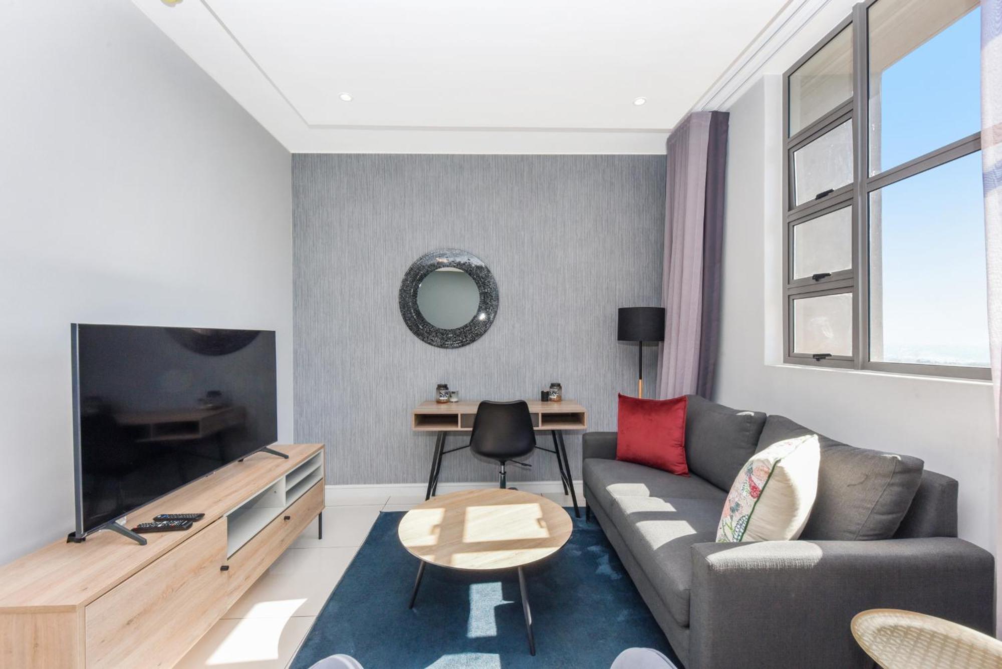 יוהנסבורג The Median Rosebank Luxury Apartment - Building With Generator מראה חיצוני תמונה